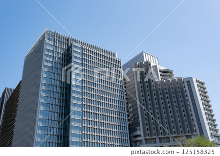 丸之內摩天大樓的景色 125158325
