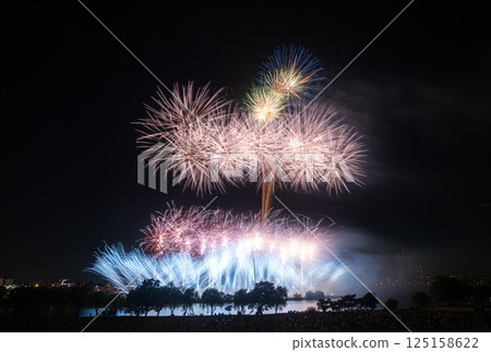 第58屆葛飾夏季煙火大會，從矢切方向拍攝 125158622