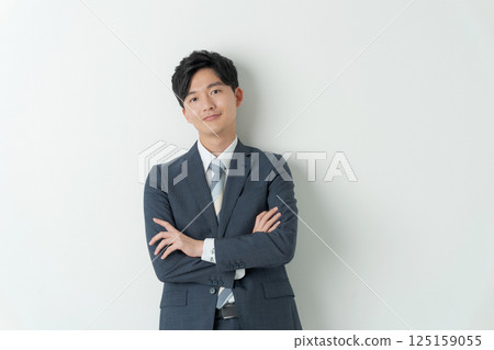 portrait of man in suit portrait of man in suit 125159055
