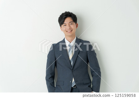 portrait of man in suit portrait of man in suit 125159058
