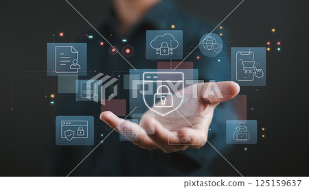 Cybersecurity protection through cloud, identity, and data access control. 125159637