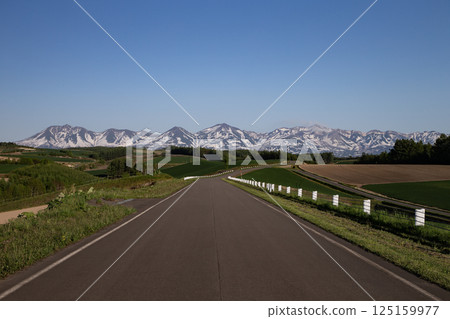 A road with spectacular views A road with spectacular views 125159977