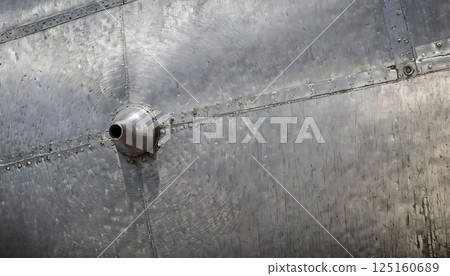 Textured iron material 125160689