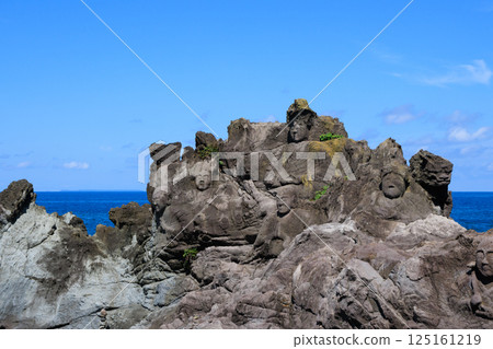 Juroku Arhat Rock Yusa Town, Yamagata Prefecture Juroku Arhat Rock Yusa Town, Yamagata Prefecture 125161219