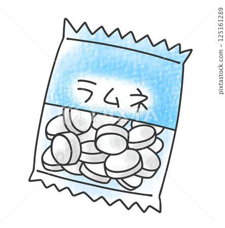 簡單、寬鬆的Ramune包，具有模擬風格 125161289