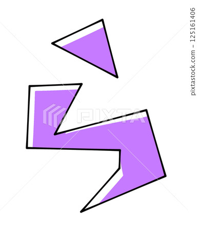 Triangular base design with solid colored "ra" 125161406