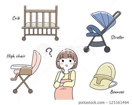 For expectant mothers thinking about preparing for birth Large baby products 125161494