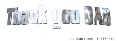 3DCG characters "Thank you DAD" Father's Day 3DCG characters "Thank you DAD" Father's Day 125162252
