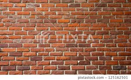 Red brick wall background Red brick wall background 125162501