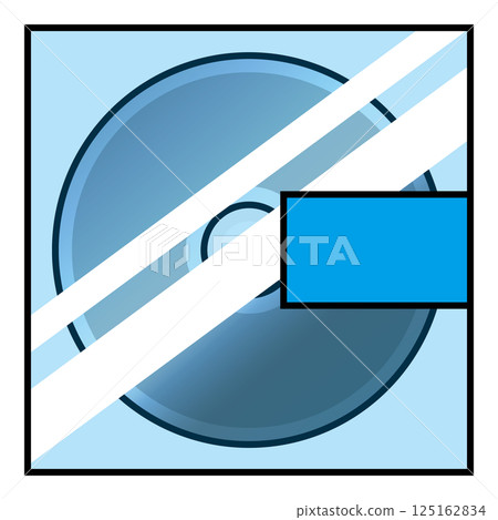 MD碟插圖時尚透明光澤淡藍色單品 MD碟插圖時尚透明光澤淡藍色單品 125162834