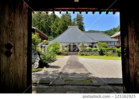 Walking around Matsuida-shuku on the Nakasendo road: Soto Zen sect Fudaiji temple, Matsuida-cho, Annaka city 125162925