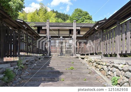 Walking around Matsuida-shuku on the Nakasendo road: Goka no Chaya Honjin, Matsuida-cho, Annaka city 125162938