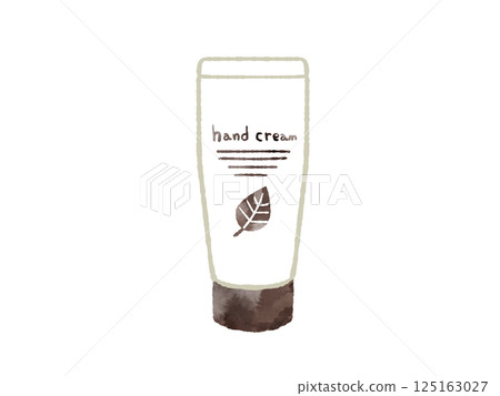 Hand cream-watercolor Hand cream-watercolor 125163027