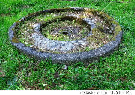 Foundation stone of the historic site of Hinokuma Temple Foundation stone of the historic site of Hinokuma Temple 125163142