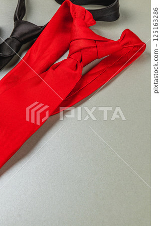 Brightly colored ties ready for Father's Day celebration gift exchange Brightly colored ties ready for Father's Day celebration gift exchange 125163286