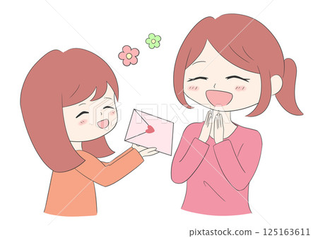 母親節遞信的女孩 母親節遞信的女孩 125163611