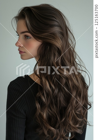 This is an Abstract White Background, perfect for creating striking Minimalist Design concepts 125163700