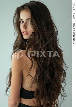 This is an Abstract Minimalistic White Texture Background that is ideal for Design Projects 125163738