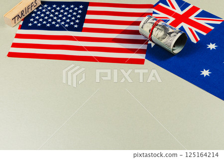 US-Australia trade tariffs discussed US-Australia trade tariffs discussed 125164214