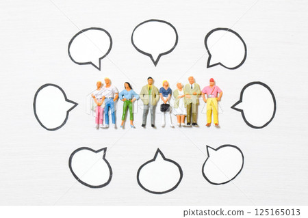 Many opinions from many different people 125165013