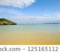The crystal clear waters of Onna Village, Okinawa 125165112