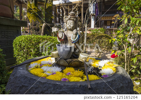 Miyajima Daisho-in Temple Flower Basin 125165204