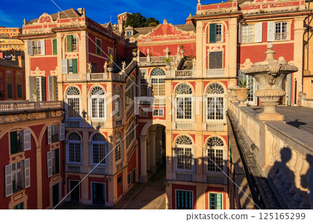 Royal Palace (Palazzo reale) of Genoa in Italy 125165299