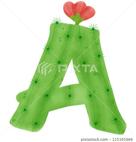 number set with cactus number set with cactus 125165866