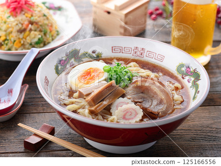 soy source ramen soy source ramen 125166556