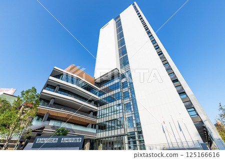 長崎縣長崎市:重建的長崎市政廳 長崎縣長崎市:重建的長崎市政廳 125166616