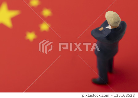Chinese flag Chinese flag 125168528