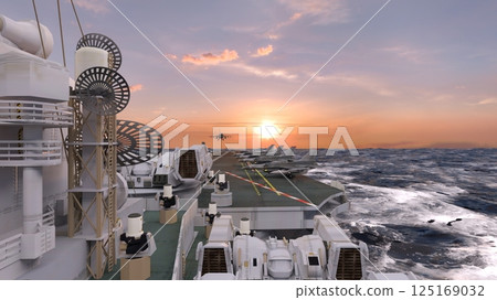 Aircraft carrier 125169032