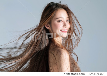 長髮美女“AI生成圖像” 長髮美女“AI生成圖像” 125169363