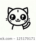 簡單的貓 125170171