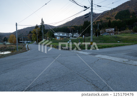 The historic old road "Salt Road" and its surrounding areas 125170476
