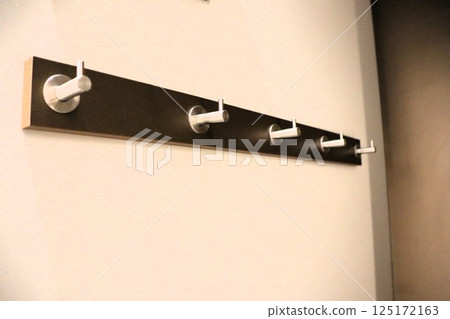 This is a Modern Minimalist Wall Hook Rack designed specifically for your Home or Office decor 125172163