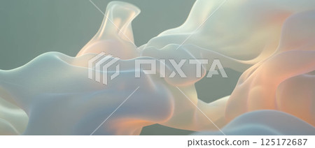 Abstract smoke creates flowing lines and shapes, evoking a mysterious and ethereal atmosphere. Abstract smoke creates flowing lines and shapes, evoking a mysterious and ethereal atmosphere. 125172687