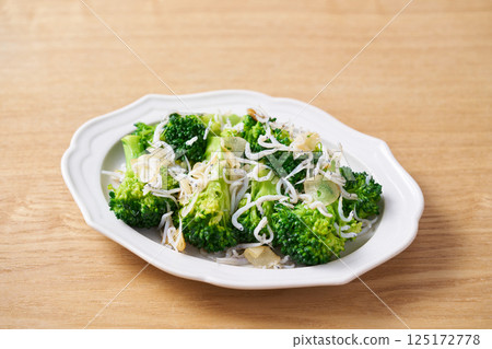 西蘭花白砂糖蒜蓉炒 125172778