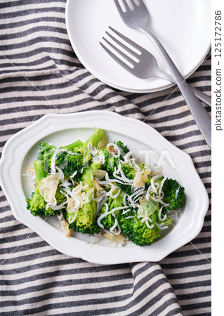 西蘭花白砂糖蒜蓉炒 125172786