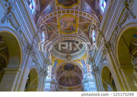 戈佐島大教堂,戈佐島,馬耳他,錯視圓頂 戈佐島大教堂,戈佐島,馬耳他,錯視圓頂 125173299