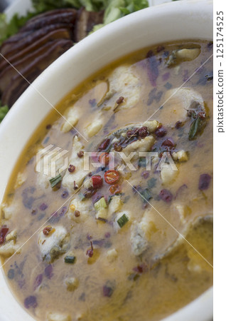 Southern Chinese spicy fish soup 125174525