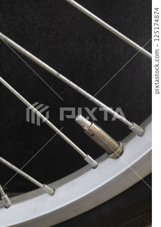 Bicycle tire valve Bicycle tire valve 125174874