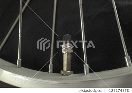 Bicycle valves and pumps 125174878