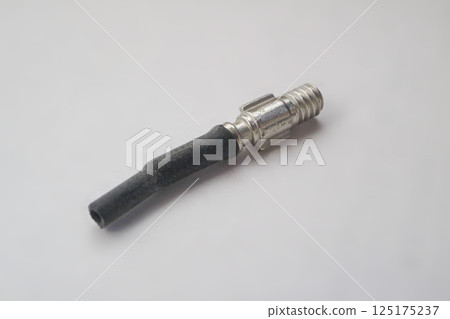 Bicycle tire valve and rubber seal Bicycle tire valve and rubber seal 125175237