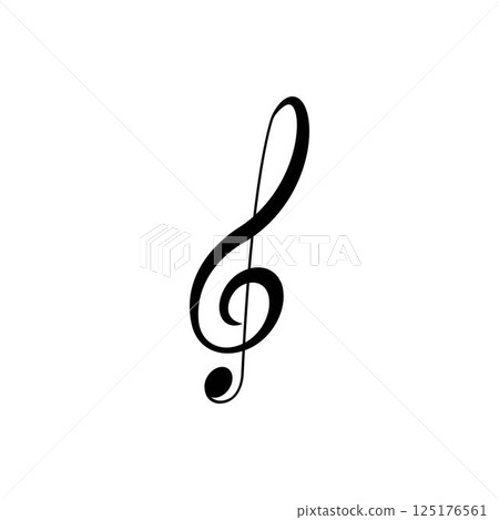 Music note Icon Vector Music note Icon Vector 125176561