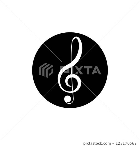 Music note Icon Vector Music note Icon Vector 125176562