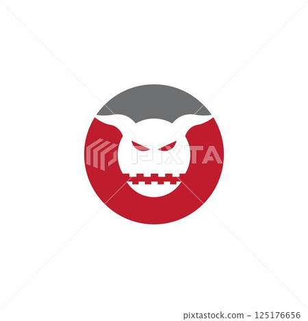 Devil logo vector 125176656