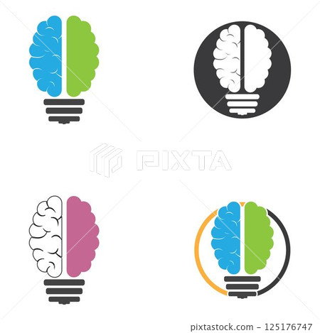 Brain Logo Template Brain Logo Template 125176747