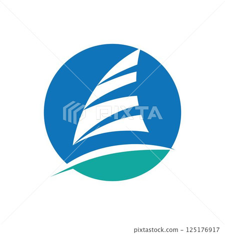 cruise ship Logo Template 125176917