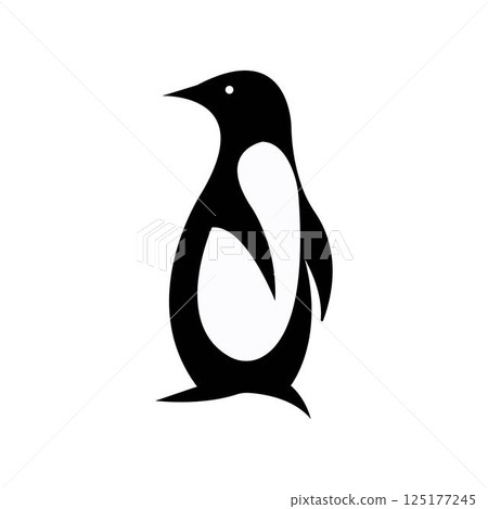 Penguin Logo Template vector icon 125177245